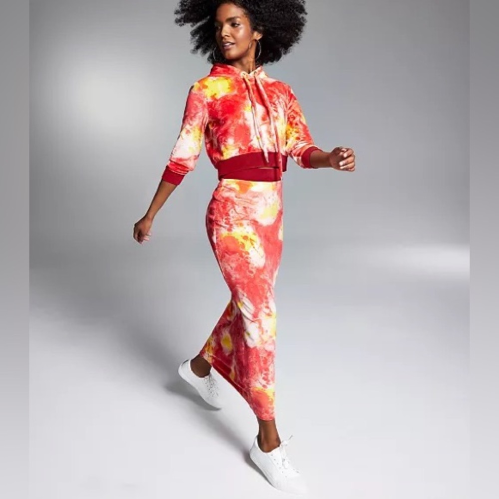 Misa Hylton for INC Printed Straight Skirt, Created for Macy's